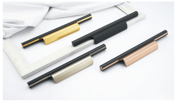CH-3200 SS Black Two-Tone Aluminium Profile Handle