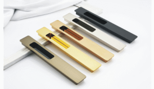 CH-3615 Aluminium SS Finish PVD Coated Slider Handle